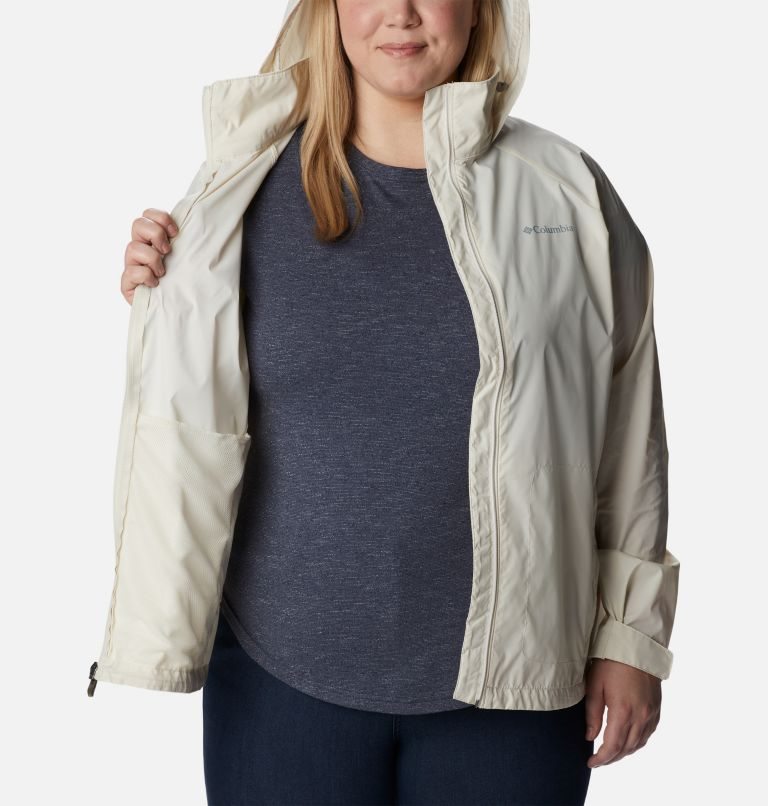 Women's Columbia Switchback III Jackets Beige | Plus Size CA-XAL06